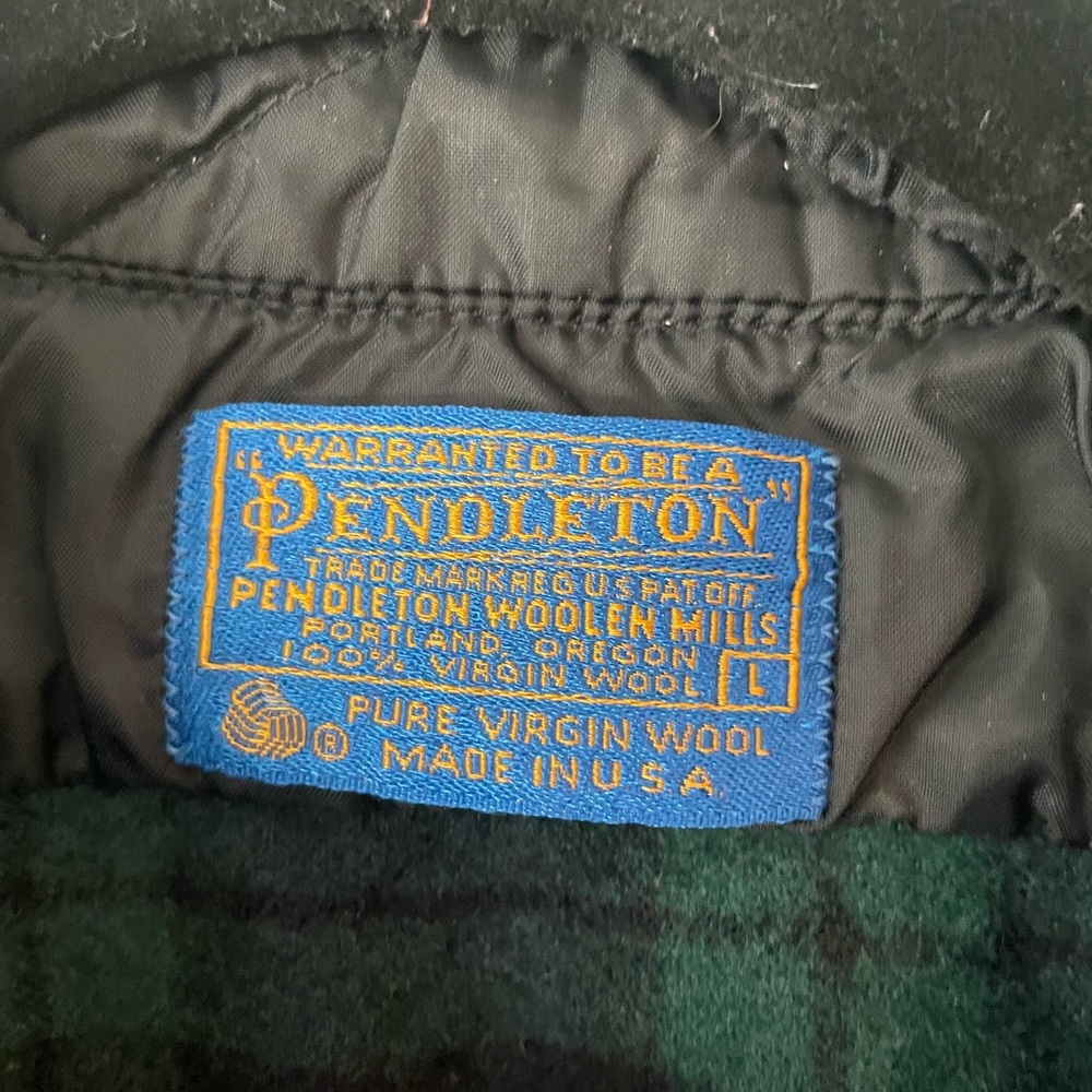 Pendleton Vintage 100% Wool Flannel - image 2